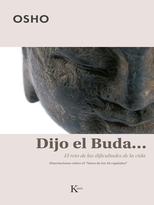 cover image of Dijo el Buda...